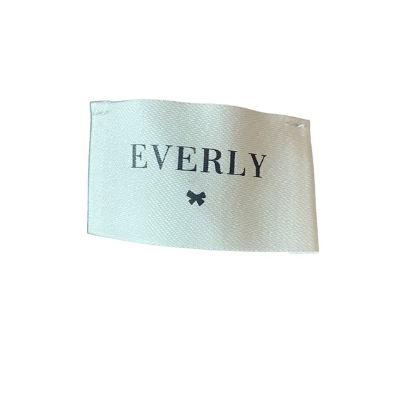 EVERLY - SIZE LARGE - LONG DRESS - MULTICOLORED WITH A BLACK BACKGROUND B21 - Picture 10 of 11